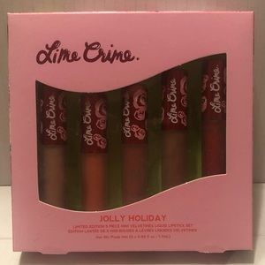 Lime Crime Jolly Holiday Lip Collection